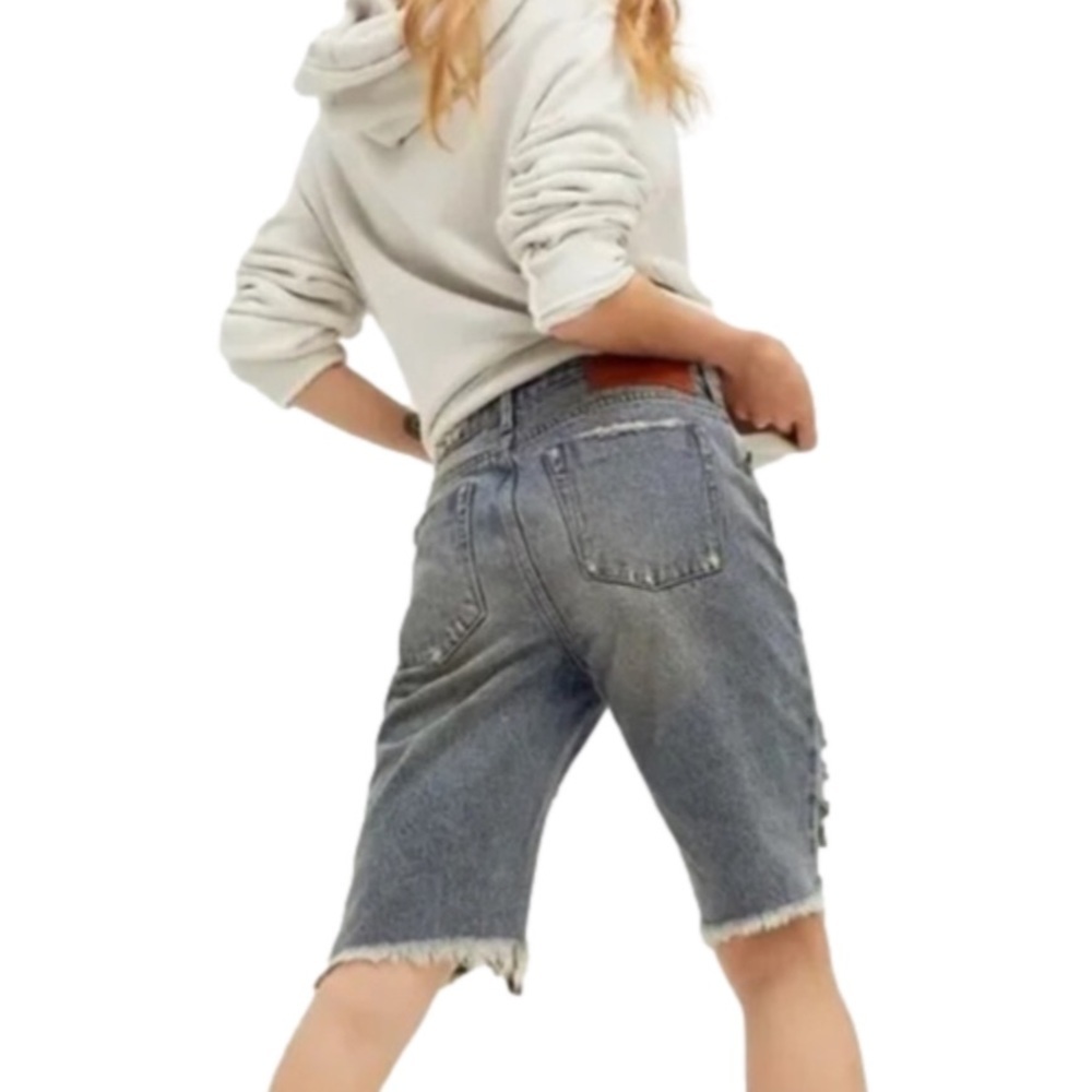 One Teaspoon Bermuda Cut Off Denim Shorts NWOT